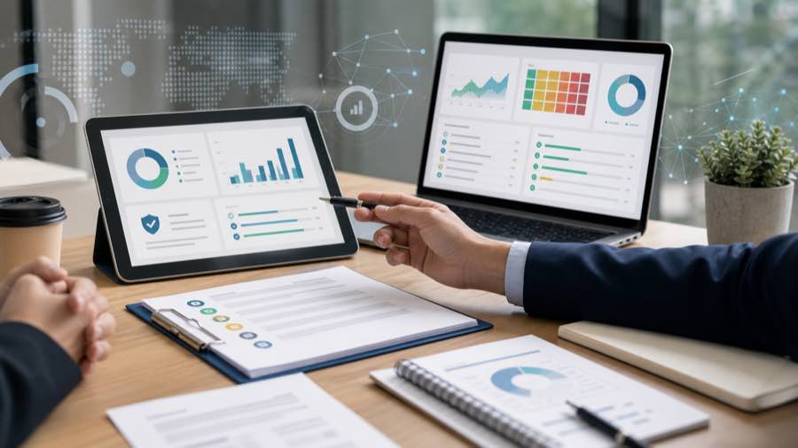 Cybersecurity assessment dashboard and planning documents